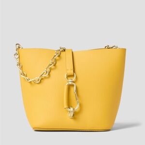 Zac Posen Sunshine Tote Bag with Gold Chain